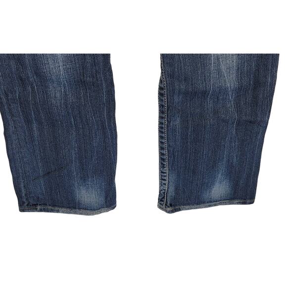 Big Star Maddie Mid Rise Fit Distressed Whiskering Bootcut Jeans 27R - Picture 4 of 7